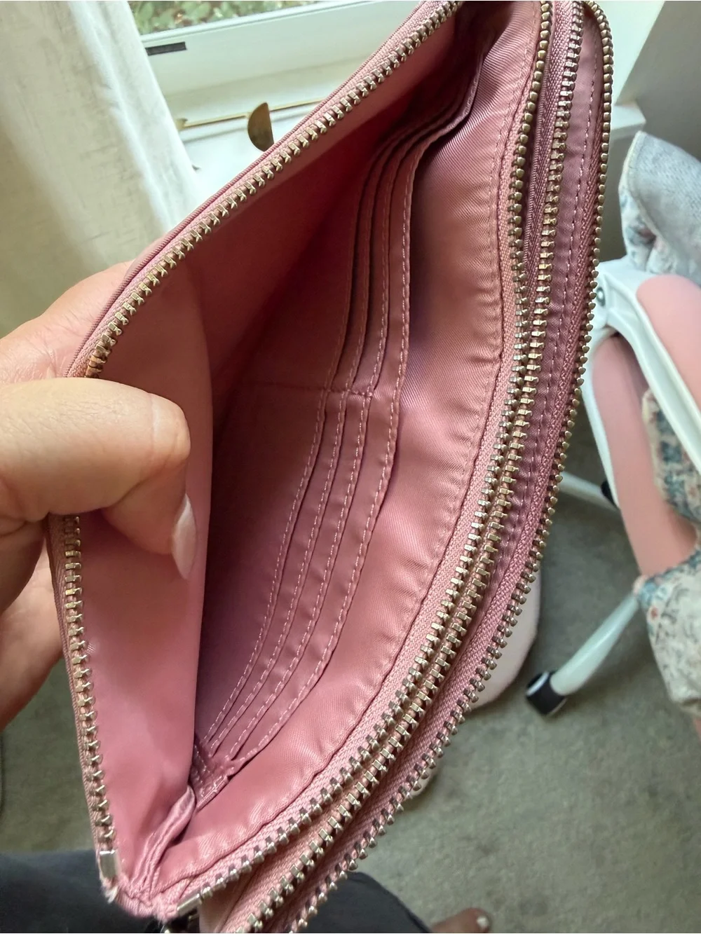 lululemon athletica Dusty Pink Wristlet Pouch